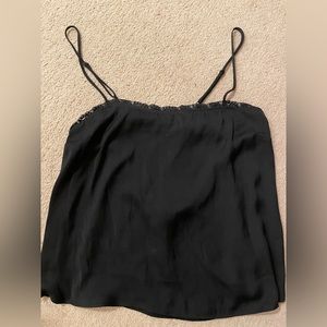 FP Satin Lace Slip Tank